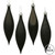 Vickerman N500117 - Black Drop Ornament