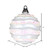 Vickerman M132011 - White Ball Ornament
