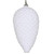 Vickerman MT195611D - White Pinecone Ornament