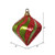  Vickerman M133274 - Lime Red Diamond Ornament 