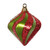 Vickerman M133274 - Lime Red Diamond Ornament