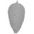  Vickerman MT195707D - Silver Pinecone Ornament 