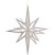  Vickerman M148511 - White Star Ornament 