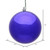 Vickerman N590766DSV - Purple Ball Ornament