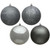 Vickerman N592087DA - Pewter Ball Ornament