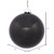 Vickerman N592517DSV - Black Ball Ornament