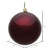  Vickerman N592565DCV - Burgundy Ball Ornament 
