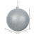 Vickerman N593007DG - Silver Ball Ornament