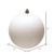 Vickerman N593011DSV - White Ball Ornament