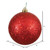  Vickerman N593003DQ - Red Ball Ornament 