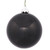 Vickerman N593017DSV - Black Ball Ornament