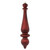 Vickerman N150865DMV - Burgundy Finial Ornament