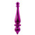 Vickerman N150870DSV - Fuchsia Finial Ornament
