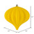 Vickerman N151278DMV - Yellow Onion Ornament