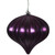  Vickerman N151226DMV - Plum Onion Ornament 