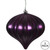 Vickerman N151226DMV - Plum Onion Ornament