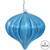 Vickerman N151212DSV - Turquoise Onion Ornament