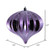 Vickerman N151279DSV - Pink Onion Ornament