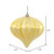 Vickerman N151208DSV - Gold Onion Ornament