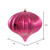 Vickerman N151221DSV - Berry Red Onion Ornament
