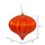 Vickerman N151218DSV - Burnished Orange Onion Ornament