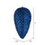 Vickerman N187231D - Midnight Blue Pinecone Ornament