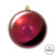  Vickerman N591021DSV - Berry Red Ball Ornament 