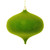 Vickerman M181664 - Moss Green Onion Ornament