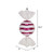 Vickerman M153109 - Cerise Candy Ornament