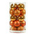 Vickerman N593018DA - Burnished Orange Ball Ornament