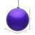 Vickerman N593066DCV - Purple Ball Ornament