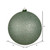  Vickerman N593040DG - Frosty Mint Ball Ornament 
