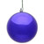  Vickerman N593066DSV - Purple Ball Ornament 