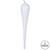 Vickerman MT195111D - White Drop Ornament