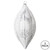 Vickerman MT203007 - Silver Drop Ornament