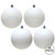 Vickerman N595411A - White Ball Ornament