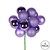 Vickerman N192586 - Lavender Ball Ornament