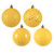 Vickerman N596878A - Yellow Ball Ornament