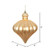 Vickerman N175880D - CafÃÆÃÂ© Latte Onion Ornament