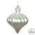 Vickerman N175807D - Silver Onion Ornament