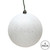 Vickerman N591211DQ - White Ball Ornament