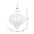 Vickerman N175811D - White Onion Ornament