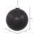Vickerman N591217DSV - Black Ball Ornament