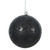 Vickerman N591217DQ - Black Ball Ornament
