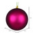  Vickerman N591221DMV - Berry Red Ball Ornament 