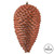  Vickerman N187371D - Coral Pinecone Ornament 
