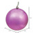Vickerman N591245DSV - 4.75 Inch Mauve Shiny Ball Ornament - Outdoor/Indoor - 4 Pack
