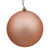  Vickerman N591258DMV - 4.75 Inch Rose Gold Matte Ball Ornament - Outdoor/Indoor  - 4 Pack 
