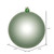 Vickerman N591240DSV - 4.75 Inch Frosty Mint Shiny Ball Ornament - Outdoor/Indoor - 4 Pack