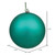 Vickerman N591242DMV - 4.75 Inch Teal Matte Ball Ornament - Outdoor/Indoor  - 4 Pack